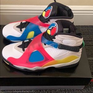 Jordan 8 SP Retro SE white multicolor